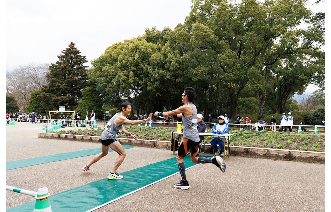 ペア駅伝のエントリー数が定員を超えました。