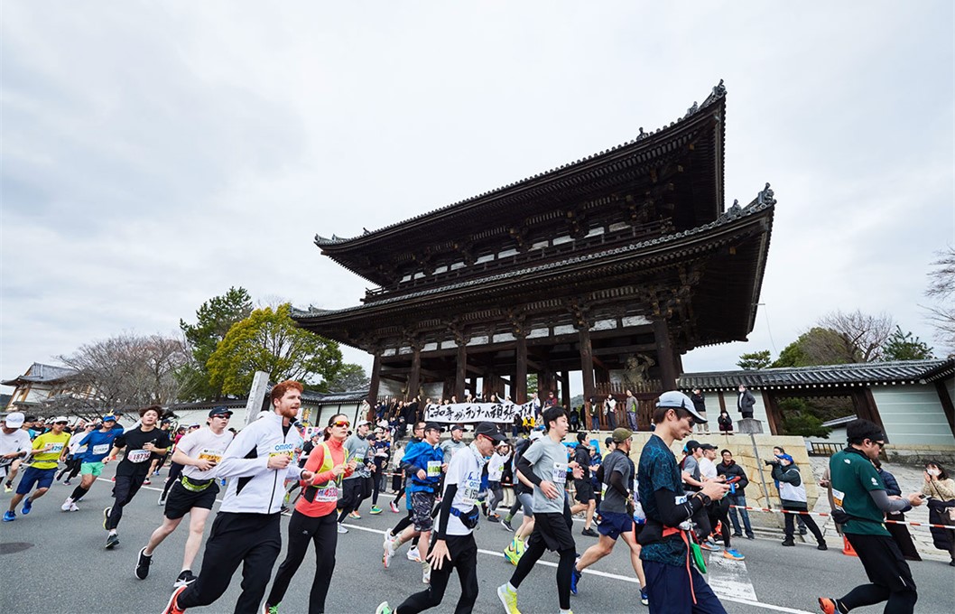 京都マラソン沿道探検隊（第７回　仁和寺）