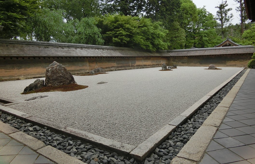 京都マラソン沿道探検隊（第８回　龍安寺）