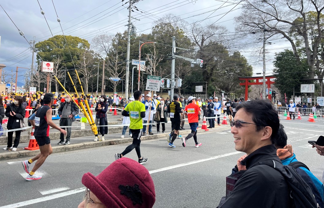 京都マラソン沿道探検隊（第１２回　平野神社）