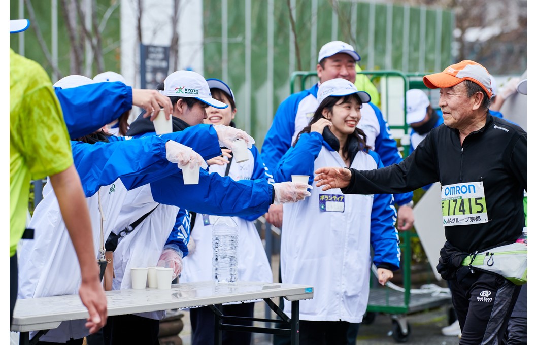 「京都マラソンボランティア（給水給食係）」の活動内容をご紹介します♪