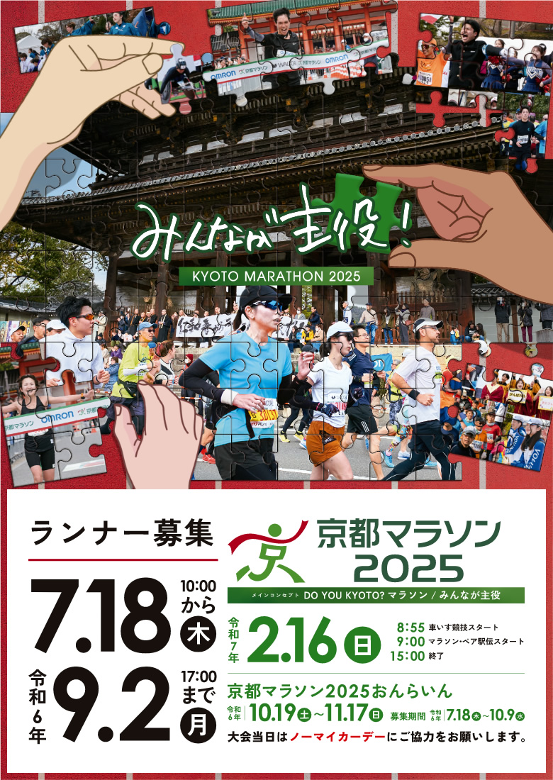京都マラソン2025 令和7年2月16日開催