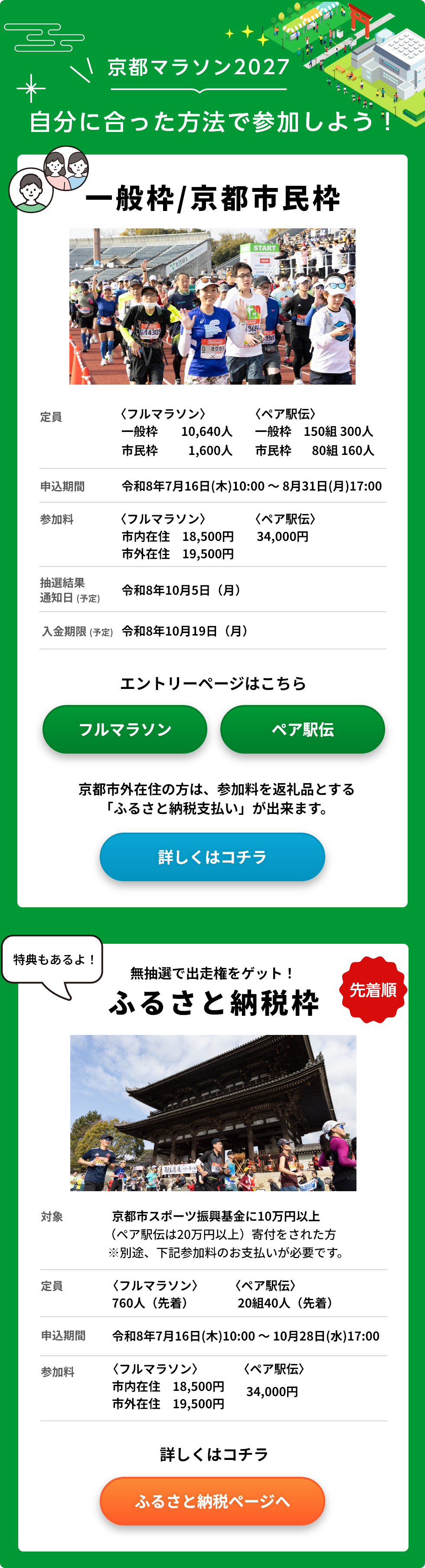自分に合った方法で参加しよう！