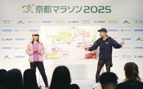 森脇健児・千葉真子ランニングトークショー