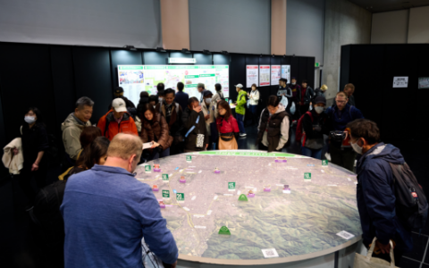 出展ブース 3階の様子